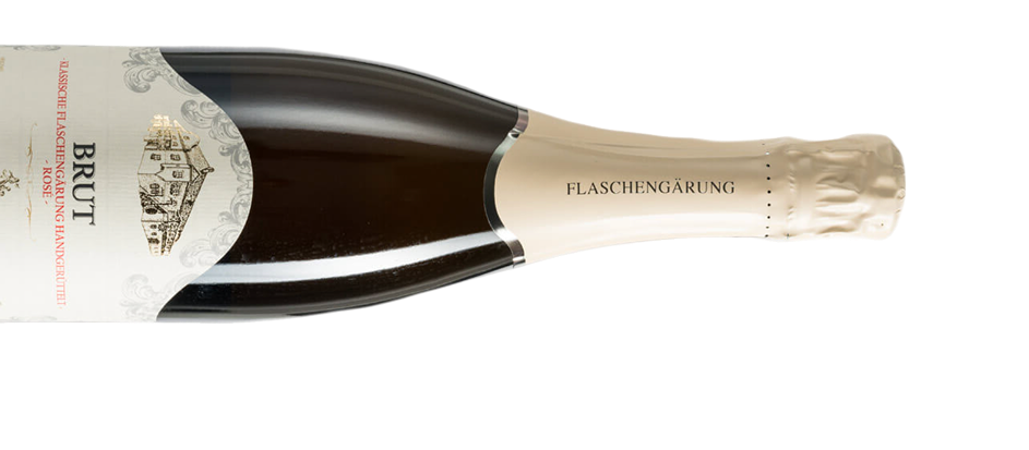 Sektflasche Weingut Zöhrer — Rosé und Cuvée