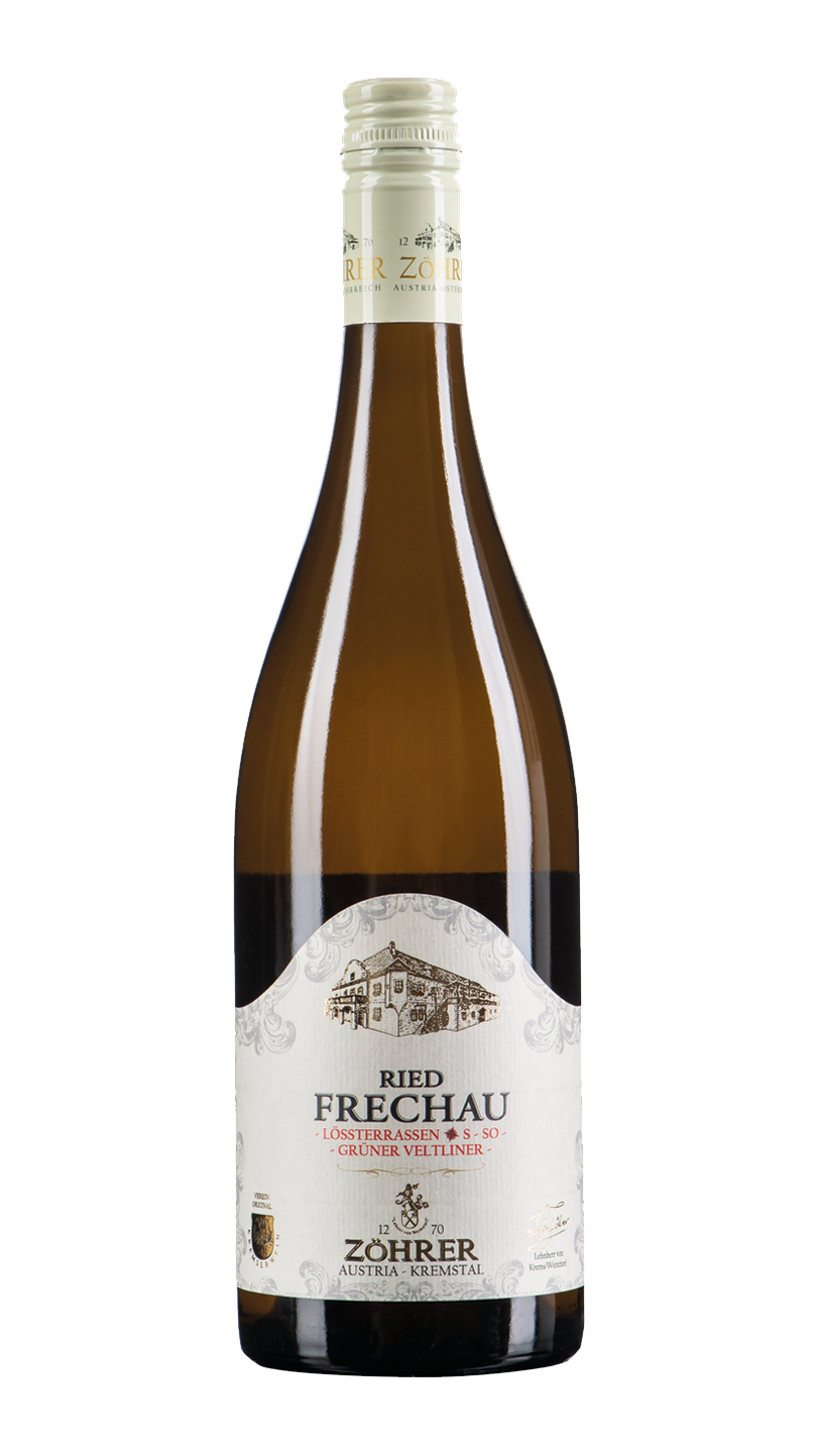 Weinflasche Ried Frechau Kremstal dac Reserve Grüner Veltliner – Weingut Zöhrer