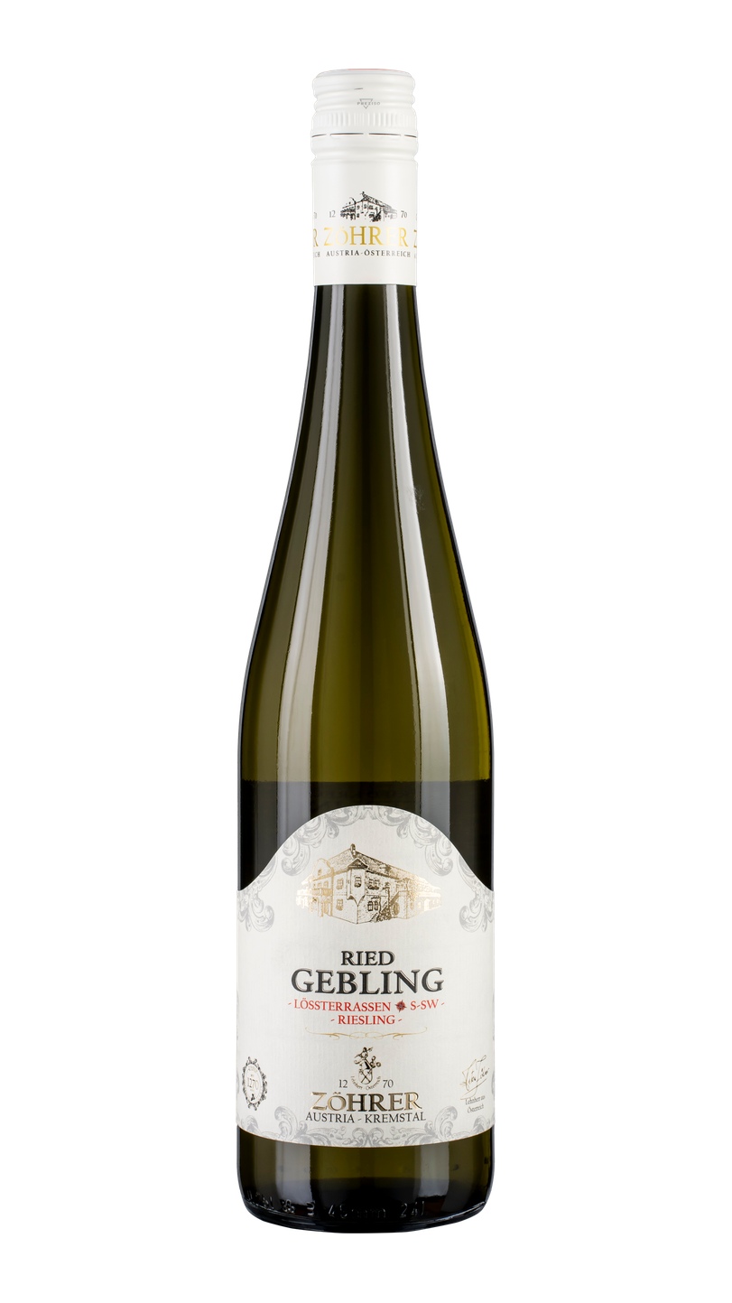 Weinflasche Ried Gebling Kremstal dac Riesling – Weingut Zöhrer