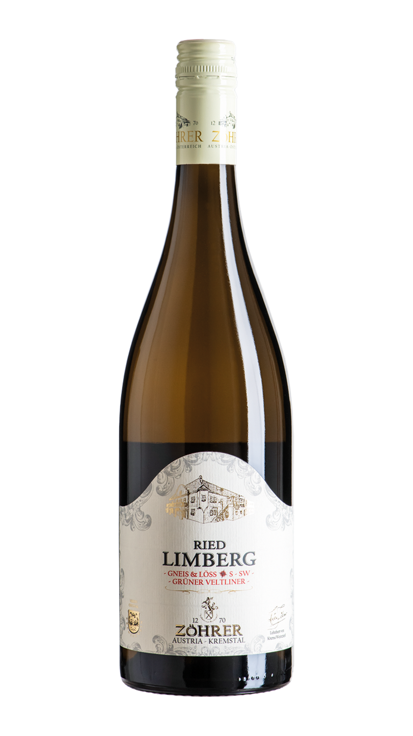 Weinflasche Ried Limberg Kremstal dac Grüner Veltliner – Weingut Zöhrer
