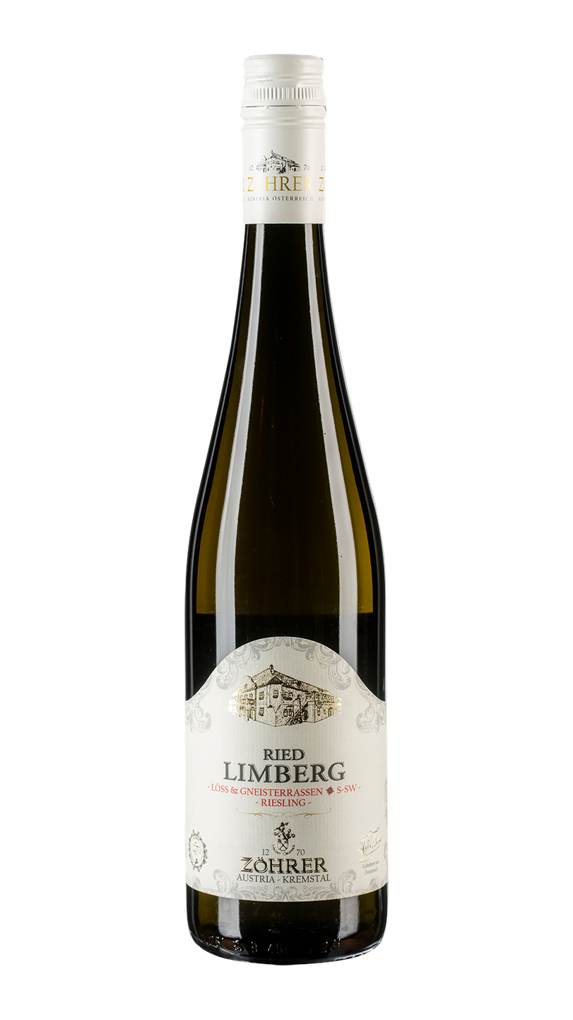 Weinflasche Ried Limberg Kremstal dac Riesling – Weingut Zöhrer