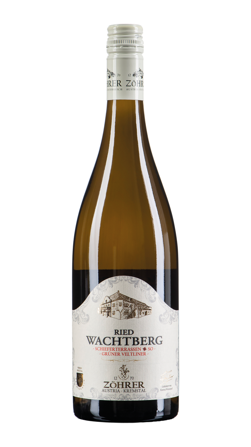Weinflasche Ried Wachtberg Kremstal dac Grüner Veltliner – Weingut Zöhrer